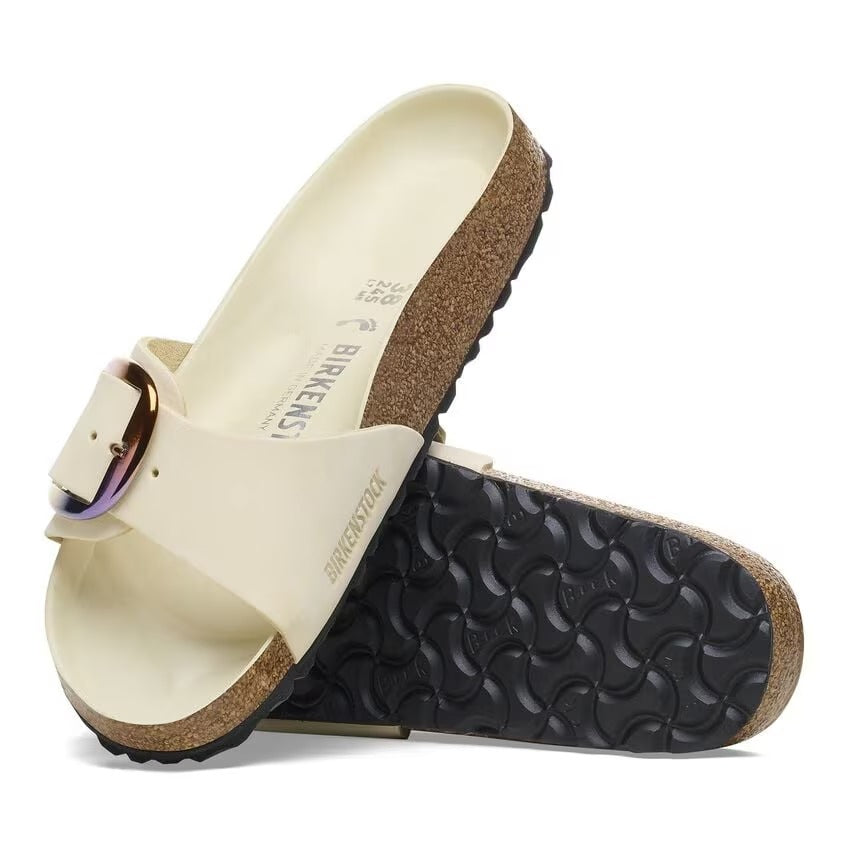 Madrid Big Buckle Nubuck Leather