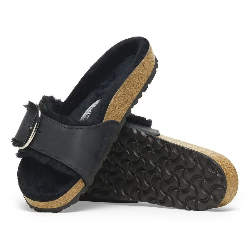 Madrid Big Buckle Shearling