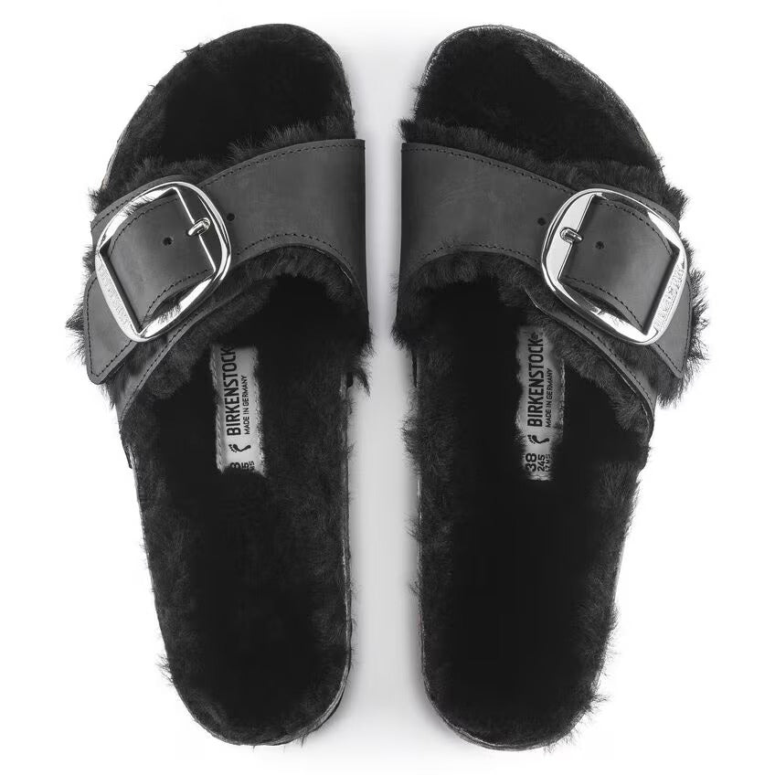 Madrid Big Buckle Shearling