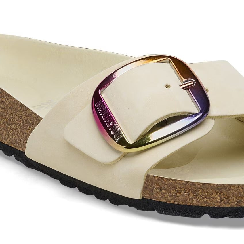 Madrid Big Buckle Nubuck Leather