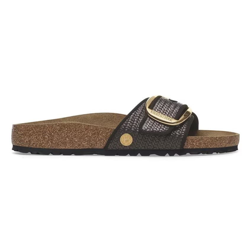 Madrid Big Buckle Raffia