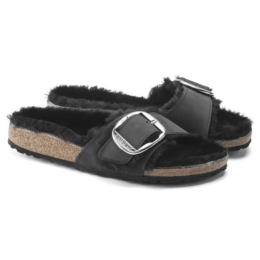 Madrid Big Buckle Shearling