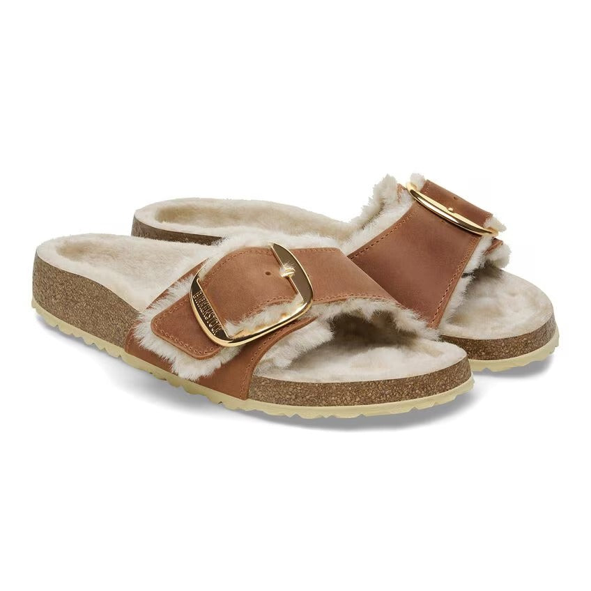 Madrid Big Buckle Shearling