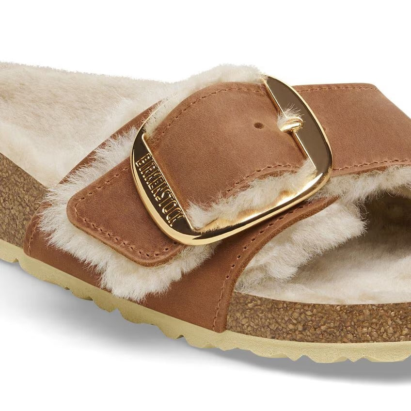 Madrid Big Buckle Shearling