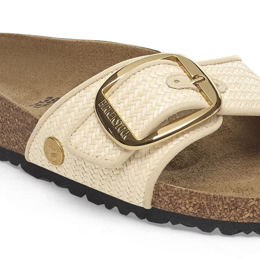 Madrid Big Buckle Raffia