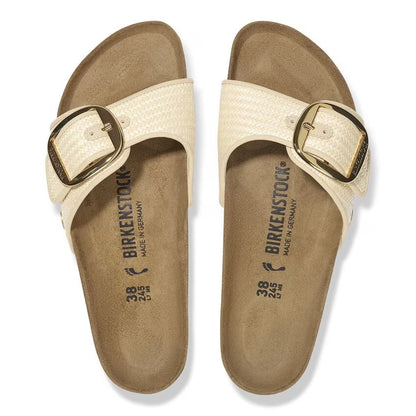 Madrid Big Buckle Raffia